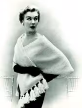 Tasseled Cape Stole Pattern