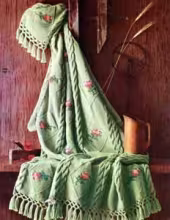 Rosebud Afghan | Number 742-8 | Afghan Pattern