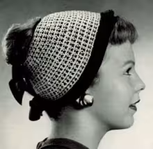 Chignon Cap Pattern #S-648