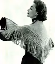 Tri-Shape Loop Stole