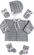 Knitted Baby Set Pattern #102