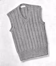 Boy's Sleeveless Sweater Pattern #195