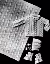 4-Piece Baby Set Pattern