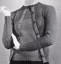 Classic Cardigan Pattern #1118