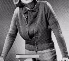 Twin Deer Cardigan Pattern #1158